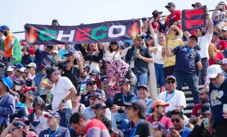 Checo Pérez: Afición modificó 'Cielito Lindo' para apoyar al mexicano en el GP de nuestro país