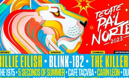 Tecate Pa'l Norte 2023: Blink 182, Billie Eilish y The Killers encabezan cartel oficial: fechas del festival