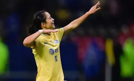 América: Scarlett Camberos festeja al estilo de Cuauhtémoc Blanco