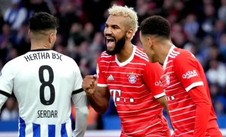 Bayern Múnich derrotó al Hertha Berlín para colocarse como líder de la tabla 