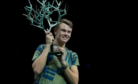 Holger Rune: Logró destronar a Novak Djokovic en el París-Bercy