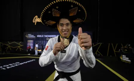 Carlos Sansores se suma a la cosecha de Oros en Mundial de Taekwondo