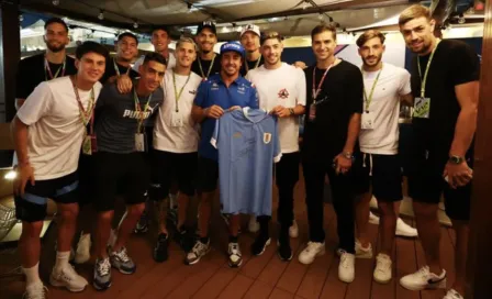 Qatar 2022: La selección de Uruguay visitó el GP de Abu Dhabi previo al Mundial