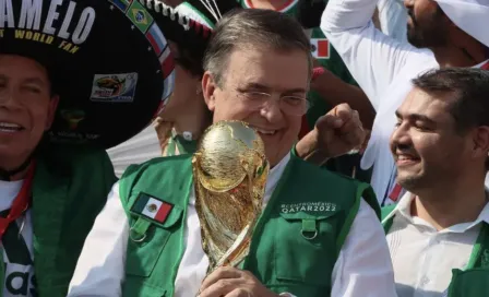 Qatar 2022: Marcelo Ebrard ya piensa en la inauguración del Mundial de 2026