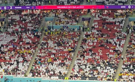 Qatar vs Ecuador: Fanáticos anfitriones abandonaron el partido en el segundo tiempo