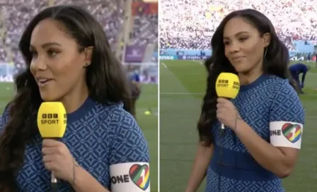 Qatar 2022: Alex Scott, exfutbolista inglesa, desafió a la FIFA portando brazalete LGBT en la BBC