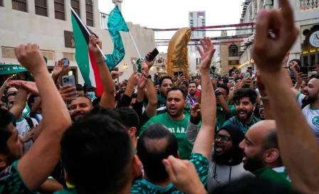 Aficionados de Arabia Saudita y México protagonizaron bronca en las afueras del Estadio Lusail