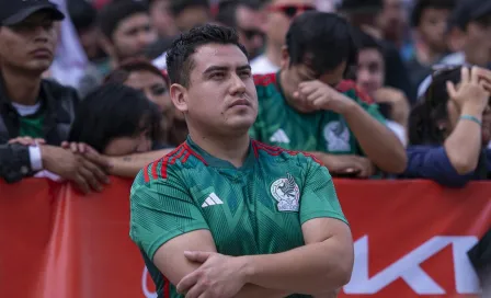 Selección Nacional: Aficionado mexicano 'apareció' en el Argentina vs Polonia tras equivocarse