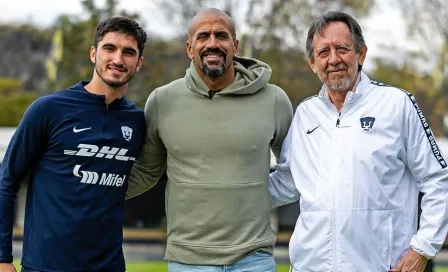 Pumas: Bruja Verón visita La Cantera y se reencuentra con Gustavo del Prete