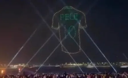 Pele: FIFA homenajeó al O'Rei en las calles de Qatar