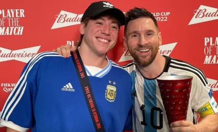 Paulo Londra entregó a Messi el premio MVP tras el Argentina vs Australia: "Dios bendiga esa zurda"