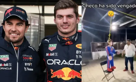 F1: Fans no olvidan la traición a Checo Pérez y le dan con todo a piñata de Max Verstappen