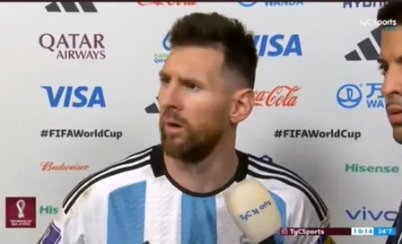 Argentina: ¿A quién le dijo Messi, durante una entrevista?: '¿Qué miras bobo?'