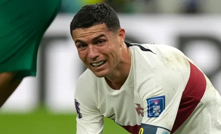 Cristiano Ronaldo: Salió llorando tras la eliminación de Portugal ante Marruecos