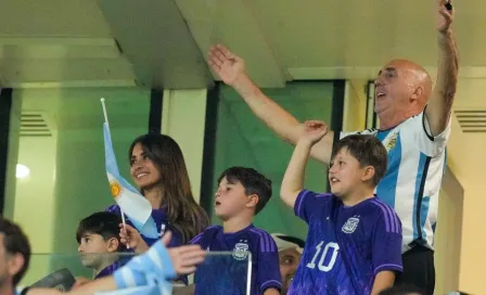 Messi: Antonella Rocuzzo imitó el "Qué miras, bobo" del argentino 