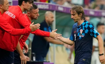 Qatar 2022: Luka Modric es ovacionado al salir de cambio en el Croacia vs Argentina