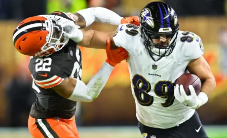 NFL: Ravens cayeron ante Browns y perdieron el liderato de la AFC Norte