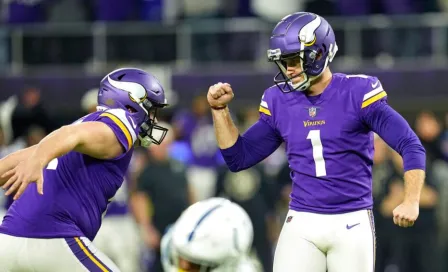 Vikings se proclaman campeones de la NFC Norte tras remontada histórica ante Colts