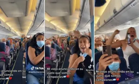 Argentina: Piloto 'narró' victoria de la Albiceleste sobre Francia durante vuelo