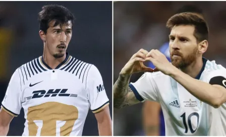 Pumas: Bennevendo imita a Messi en práctica y dice a compañero: "Anda pallá, bobo"