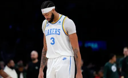 NBA: Davis fuera con los Lakers por tiempo indefinido por lesión