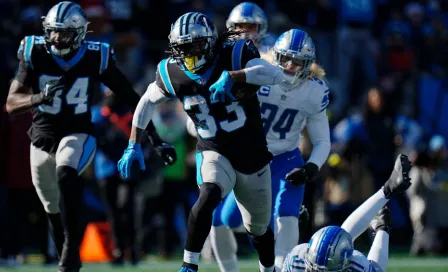 NFL: Panthers cortó racha de Lions con gran actuación de D'Onta Foreman