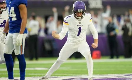 NFL: Vikings venció con gol de campo de 61 yardas a Giants