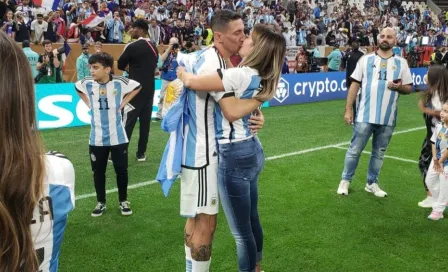 Esposa de Di María se lanza contra Rami: "Te puede enseñar a hacer goles en finales"