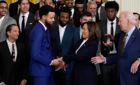 NBA: Golden State Warriors visitó la Casa Blanca con Joe Biden