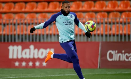 Memphis Depay ya entrena con el Atlético de Madrid a falta de anuncio oficial