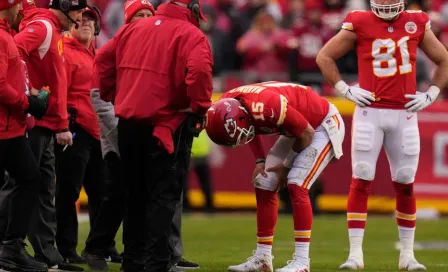 NFL: Patrick Mahomes salió lesionado en el duelo ante Jacksonville