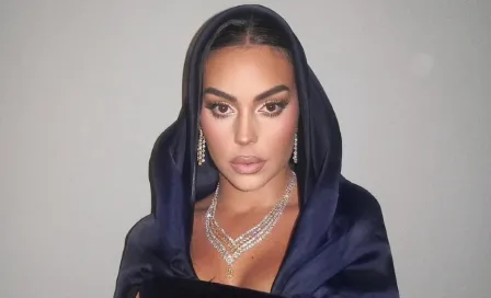 Georgina Rodríguez sorprende con vestido en su primer alfombra roja en Arabia