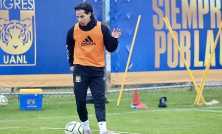 Diego Lainez ya tuvo su primera práctica con Tigres, podría debutar ante Cruz Azul