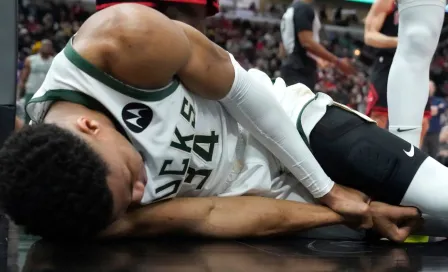 Giannis Antetokounmpo se lesionó y corre riesgo de perderse el Juego de Estrellas