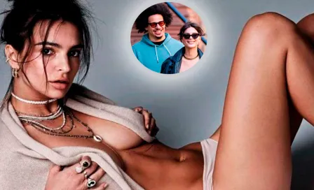 Emily Ratajkowski se muestra desnuda y en la intimidad con Eric Andre; la foto reafirma noviazgo