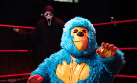 CMLL: Ghostface, de la película Scream, aterrorizó el cuadrilátero 