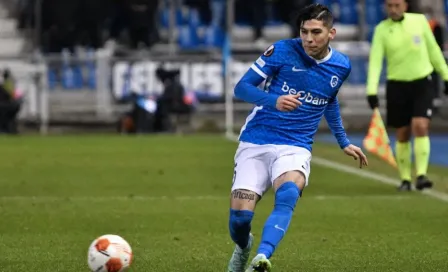 Gerardo Arteaga colaboró con asistencia en el empate del Genk 