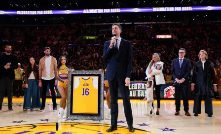 NBA: Lakers retiraron el número 16 de Pau Gasol en emotiva ceremonia donde se recordó a Kobe Bryant