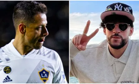 Chicharito se declara fan de Bad Bunny y dijo en Twitch que desea conocerlo