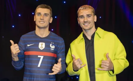 Antoine Griezmann estrenó su figura en el museo de cera