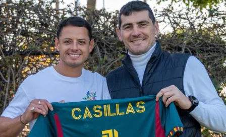 Iker Casillas se burla de vestimenta del Chicharito en entrenamiento del Galaxy