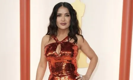 Oscar 2023: Salma Hayek 'ganó el premio al mejor vestido de la Gala 