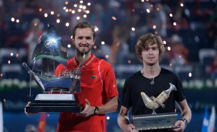 Daniil Medvedev y Andrey Rublev se enfrentarán en el Tennis Showdown en México