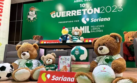 Santos presentó el Guerretón 2023 para recolectar juguetes para niños de escasos recursos