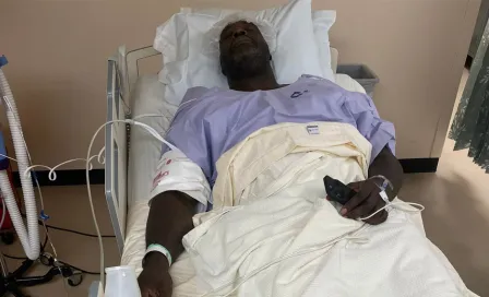 Shaquille O'Neal publica foto desde la cama de un hospital