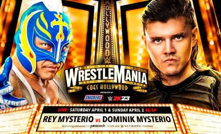 Rey Mysterio enfrentará oficialmente a su hijo Dominik en WrestleMania 39