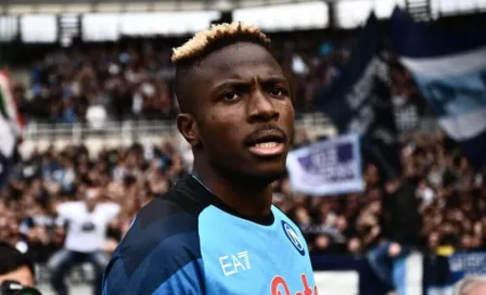 Victor Osimhen es baja con el Napoli y no jugará ante el Milan en Champions League 