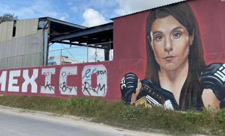 UFC: Crean mural en honor a Alexa Grasso, campeona de peso mosca