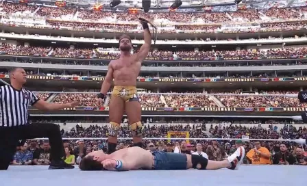 WrestleMania 39: Austin Theory venció a John Cena y retuvo su Campeonato de los Estados Unidos