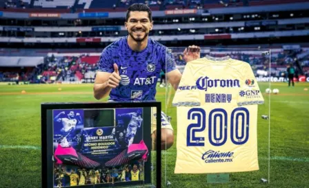 América: Henry Martín recibió reconocimiento por cumplir 200 partidos con las Águilas